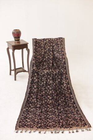 Maroon Velvet Shawl SH-19